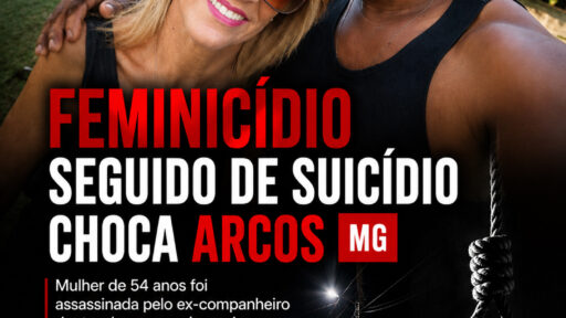 Feminicídio seguido de suicídio abala moradores de Arcos em Minas Gerais