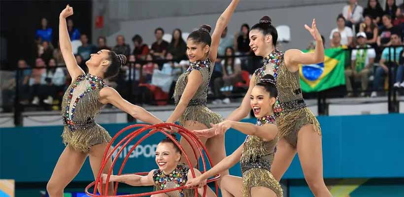 Ginástica rítmica brasileira busca vagas olímpicas em mundial na Alemanha