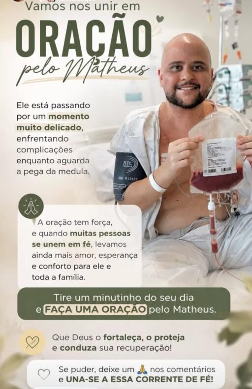 Matheus Augusto Azevedo morre aos 30 anos após batalha contra leucemia em Divinópolis
