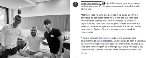 Falece Matheus Azevedo após batalha contra leucemia em Divinópolis