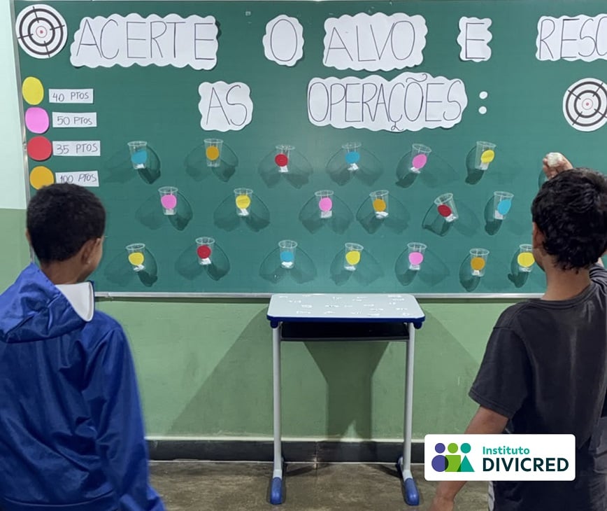 Matemática lúdica transforma aprendizado no projeto +Futuro Cajuru