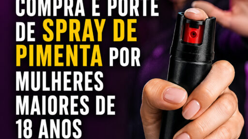 Lei federal autoriza porte de spray de pimenta para defesa pessoal feminina