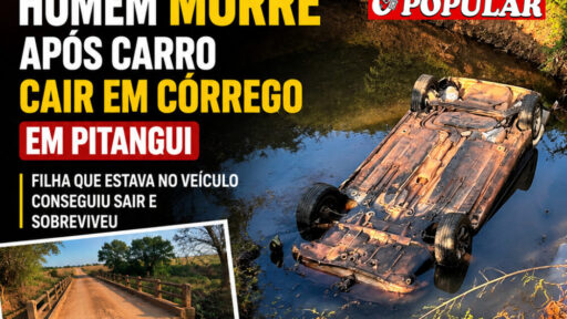 Acidente EM PONTE DE Pitangui termina com morte DE motorista após queda EM Córrego