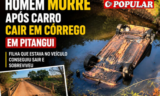 Acidente EM PONTE DE Pitangui termina com morte DE motorista após queda EM Córrego