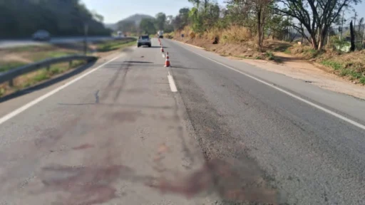 Atropelamento na Br-262 deixa vítima fatal em Igaratinga