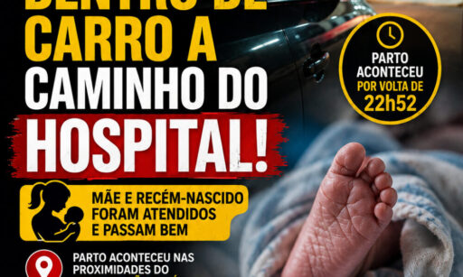 Bebê NASCE dentro DE CARRO a caminho do Hospital São José EM NOVA Serrana