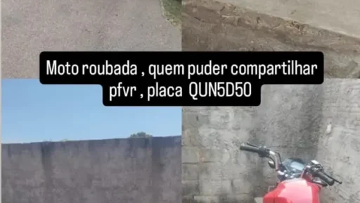 Dono pede ajuda para localizar Honda CG 160 vermelha furtada no bairro Grajaú em Divinópolis