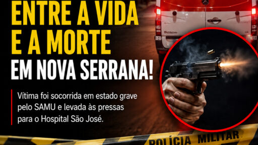 Homem é baleado em Nova Serrana e levado em estado grave ao hospital