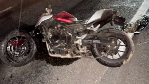 Motociclista de 18 anos sofre queda grave na Br-262 em Nova Serrana