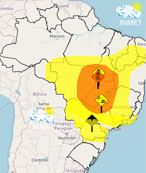 Previsão do tempo em Divinópolis aponta calor intenso e baixa umidade neste domingo