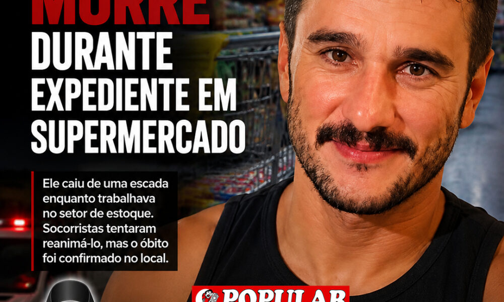 Queda de escada em supermercado de Nova Serrana causa a morte de funcionário de 41 anos