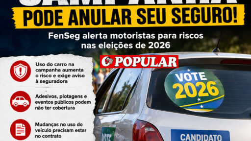 Seguro automotivo e eleições: adesivos DE campanha podem anular sua cobertura