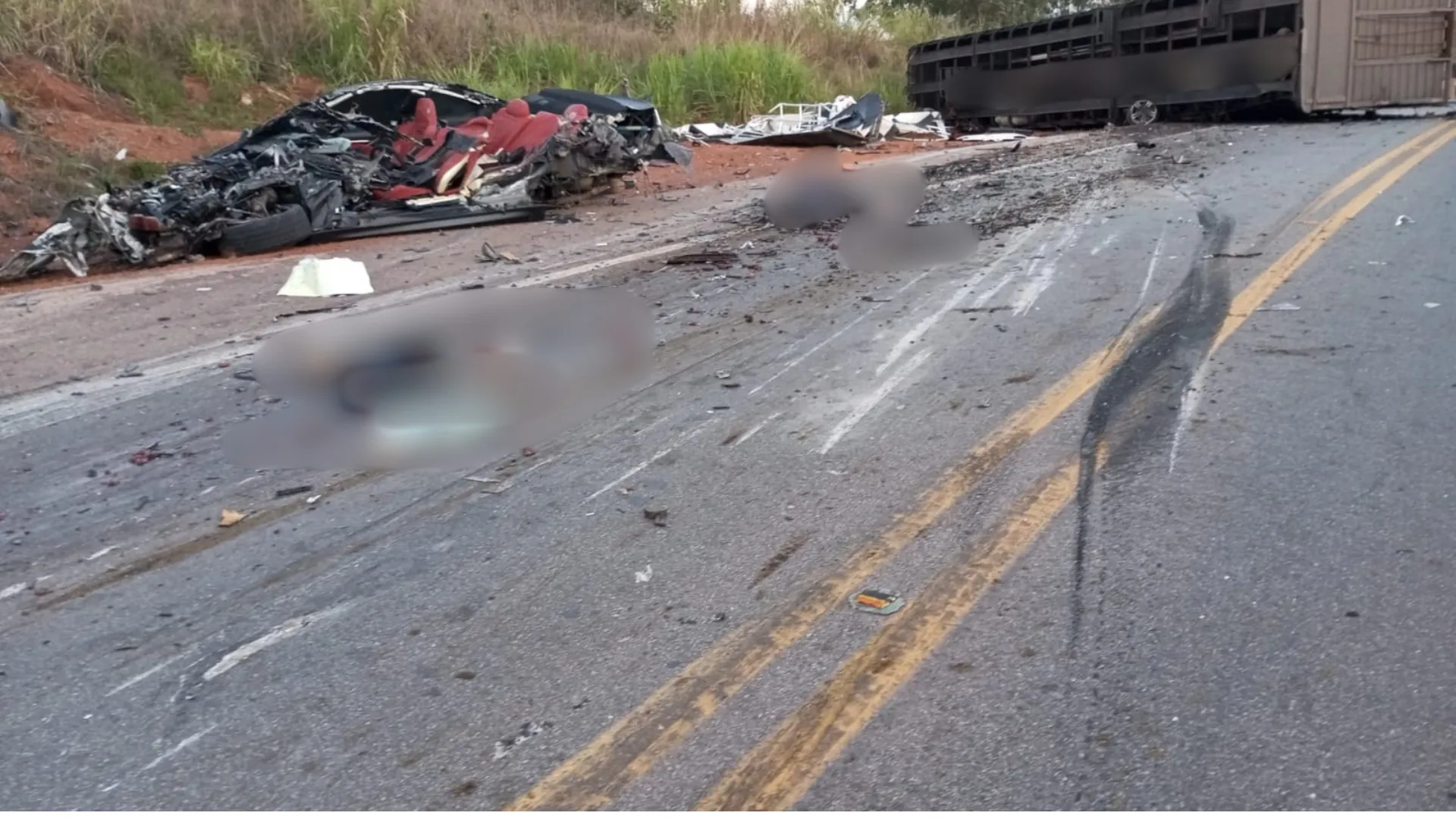 Acidente grave na Br-262 em Córrego Danta resulta em morte e feridos