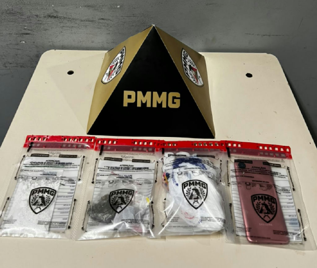 Operação da polícia militar resulta em prisão e apreensão de drogas